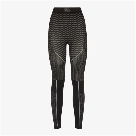 fendi black tech fabric leggings|Skiwear for Women .